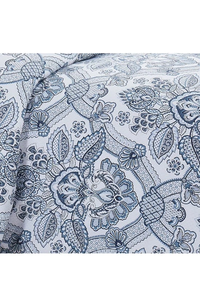 Southshore Fine Linens Enchantment Paisley Print Microfiber Down-alternative Comforter Set In Enchantment Blue