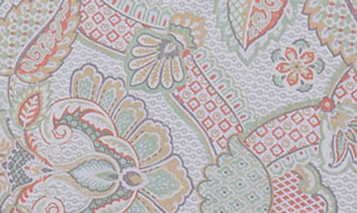 Southshore Fine Linens Enchantment Paisley Print Microfiber Down-alternative Comforter Set In Enchantment Coral