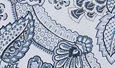 Southshore Fine Linens Enchantment Paisley Print Microfiber Down-alternative Comforter Set In Enchantment Blue