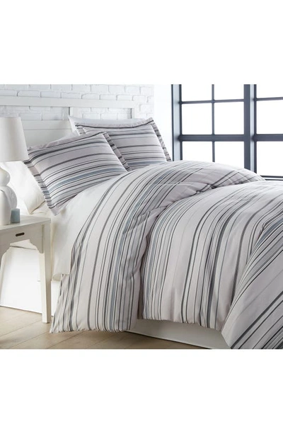 Southshore Fine Linens Stripe Collection In Gray