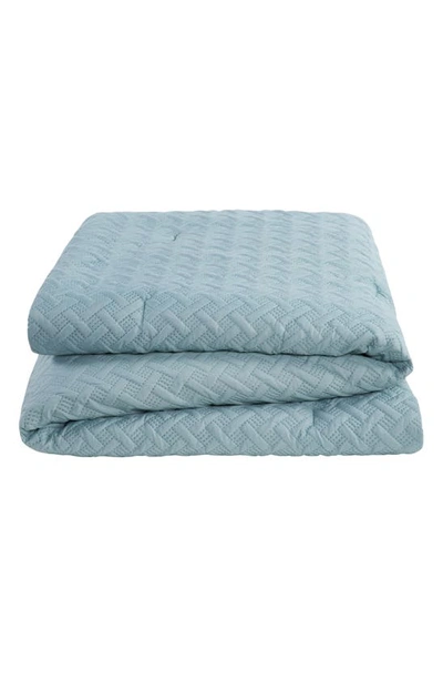 Vcny Home Nina Embossed 2-piece Comforter Set In Blue