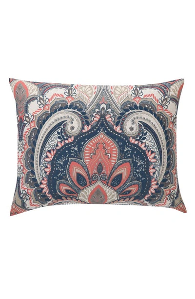 Vcny Home Damask Reversible Comforter Set In Coral