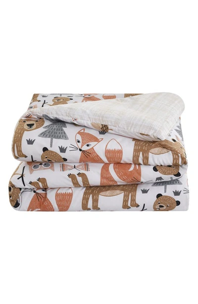 Vcny Home Little Campers Woodland Comforter Set In Multi