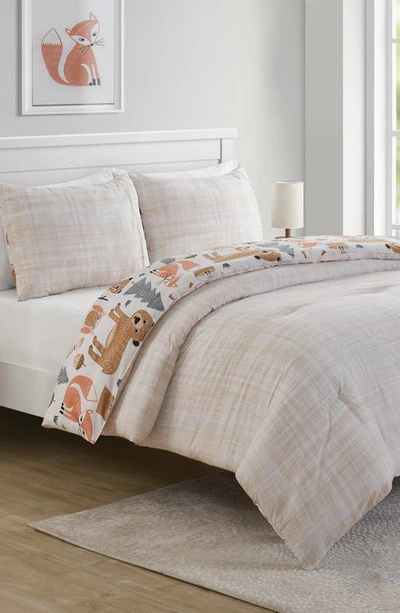 Vcny Home Little Campers Woodland Comforter Set In Multi