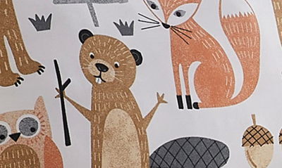 Vcny Home Little Campers Woodland Comforter Set In Multi