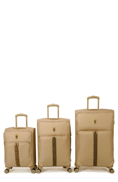 Vince Camuto Capri Spinner Luggage 3-piece Set In Tan