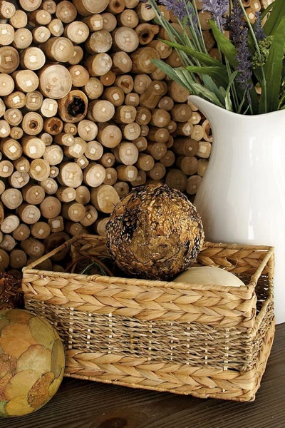 Shop Ginger Birch Studio Light Brown Seagrass Coastal Storage Basket With Handles In Beige