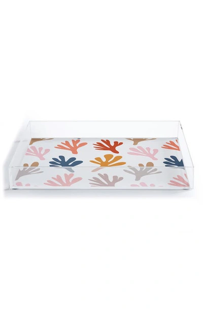 Shop Deny Designs Emanuela Carratoni Bold Cut Out Acrylic Tray In White