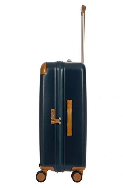 Shop Bric's Amalfi 27" Spinner Suitcase In Blue/ Tan