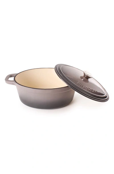 Berghoff Neo Cast Iron Stockpot 4-piece Set In Grey