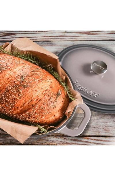 Berghoff Neo Cast Iron Stockpot 4-piece Set In Grey
