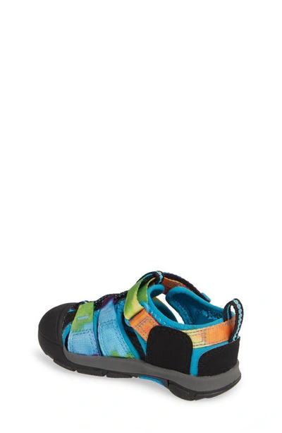 Shop Keen Kids' Newport H2 Water Friendly Sandal In Rainbow Tie Dye