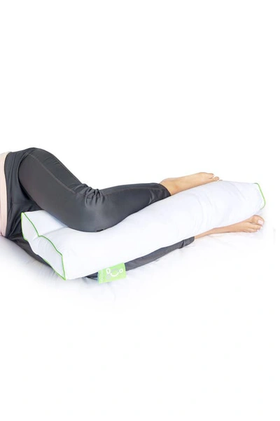Rio Home Sleep Yoga Knee Pillow In White
