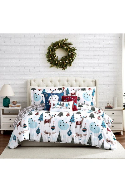 Southshore Fine Linens Holiday Winter Wonderland Comforter Set In Winter Wonderland