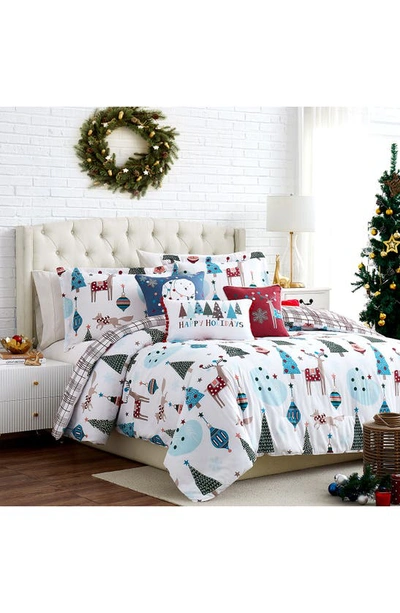 Southshore Fine Linens Holiday Winter Wonderland Comforter Set In Winter Wonderland