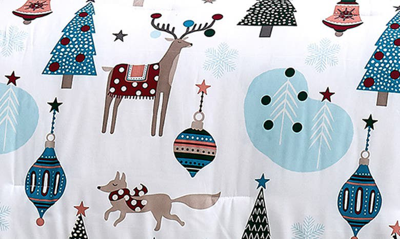 Southshore Fine Linens Holiday Winter Wonderland Comforter Set In Winter Wonderland