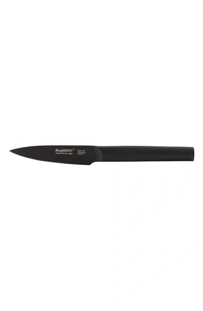 Shop Berghoff International Ron 4-piece Knife Set In Black