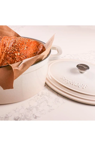 Berghoff Neo Enameled Cast Iron 4-piece Set In Cream