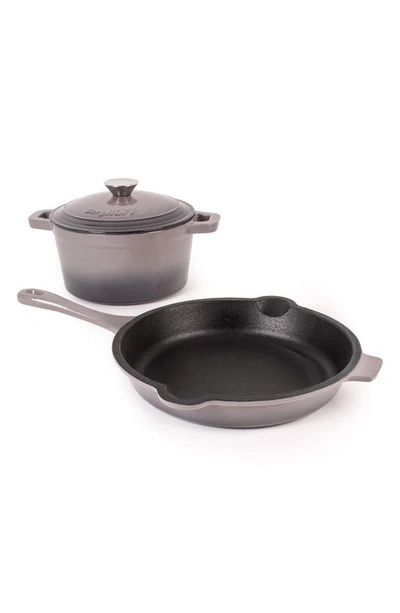 Berghoff Neo 3-piece Cast Iron Set In Grey