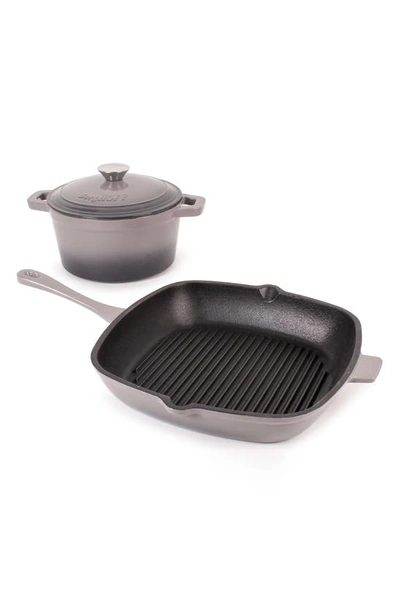 Berghoff Neo 3-piece Cast Iron Set In Grey