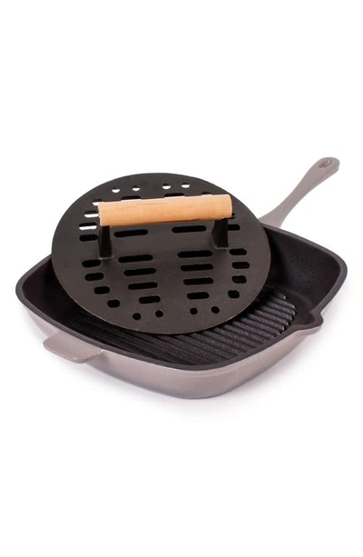 Berghoff Neo 2-piece Cast Iron Set In Grey