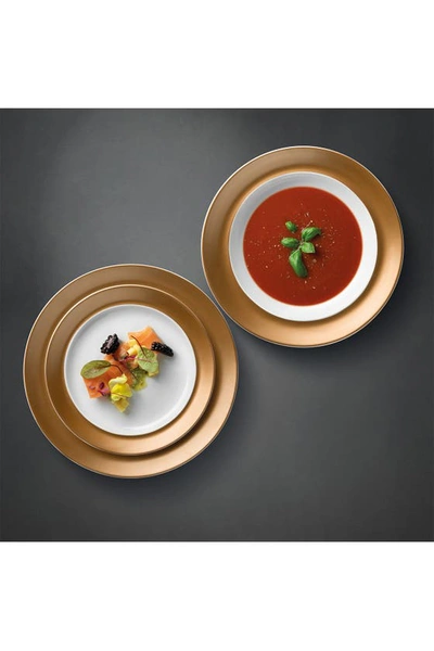 Berghoff Gem 2 Plates Bowl, Plate Set , 3 Piece In White, Gold