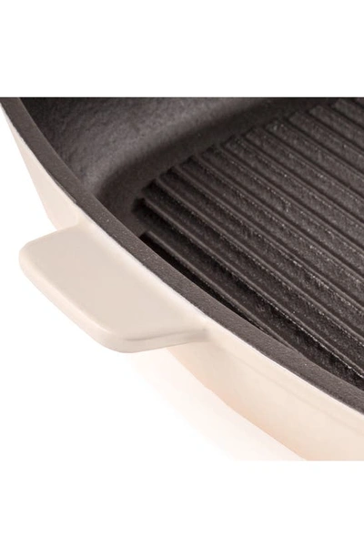 Berghoff 2-piece Cast Iron Grill Set In White