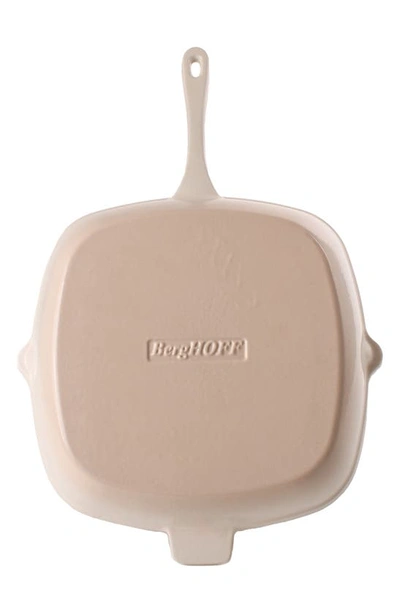 Berghoff 2-piece Cast Iron Grill Set In White