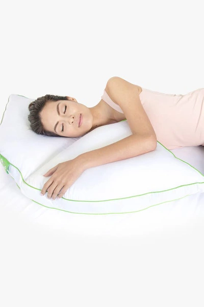 Rio Home Sleep Yoga Side Sleeper Pillow In White
