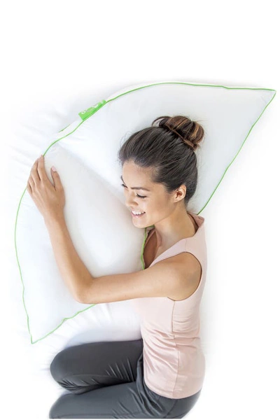 Rio Home Sleep Yoga Side Sleeper Pillow In White