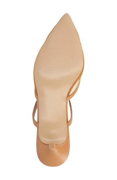 Shop Journee Collection Allana Pointed Toe Pump In Tan