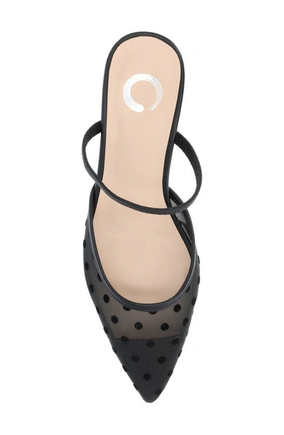 Journee Collection Allana Pointed Toe Pump In Black