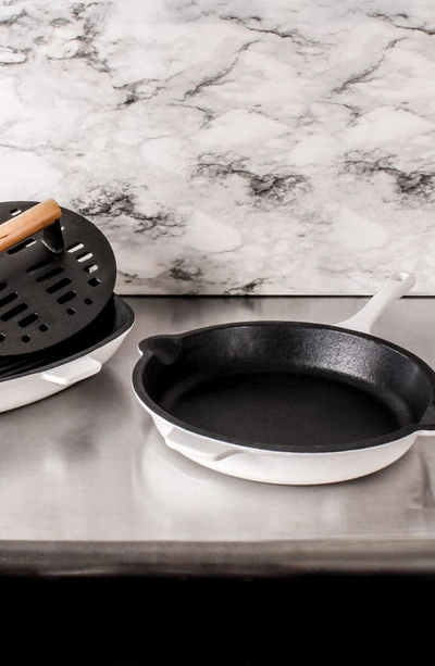 Berghoff Neo Enameled Cast Iron 3-piece Set In White