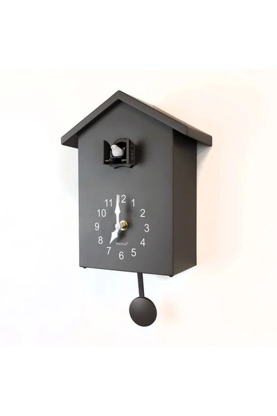 Shop Walplus Minimalist Cuckoo Table Clock In Grey
