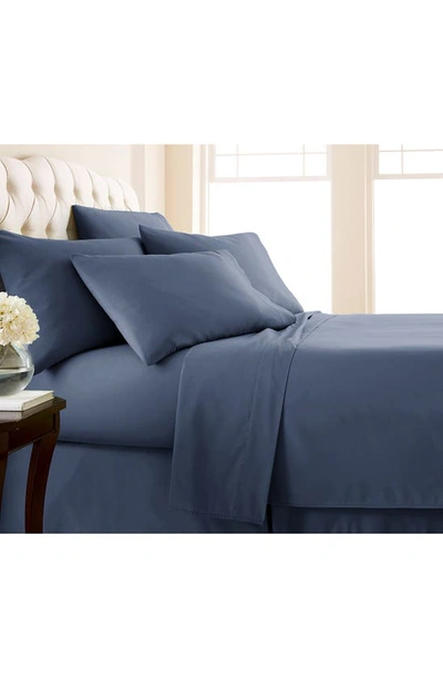 Southshore Fine Linens Vilano Springs Extra Deep Pocket Sheet Set In Dark Blue