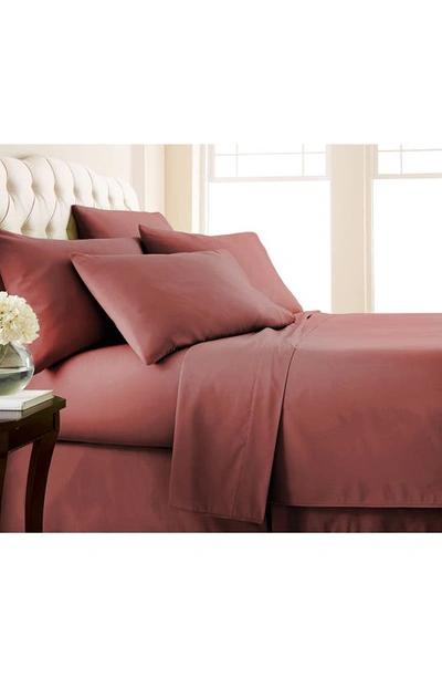 Southshore Fine Linens Vilano Springs Extra Deep Pocket Sheet Set In Marsala