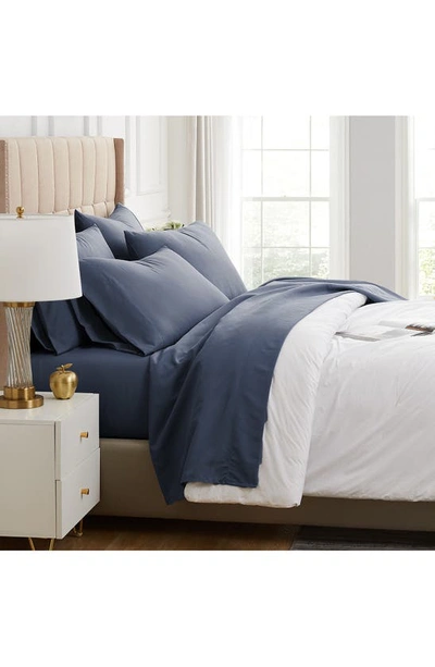 Southshore Fine Linens Vilano Springs Extra Deep Pocket Sheet Set In Dark Blue