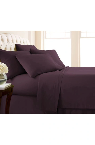 Southshore Fine Linens Vilano Springs Extra Deep Pocket Sheet Set In Purple