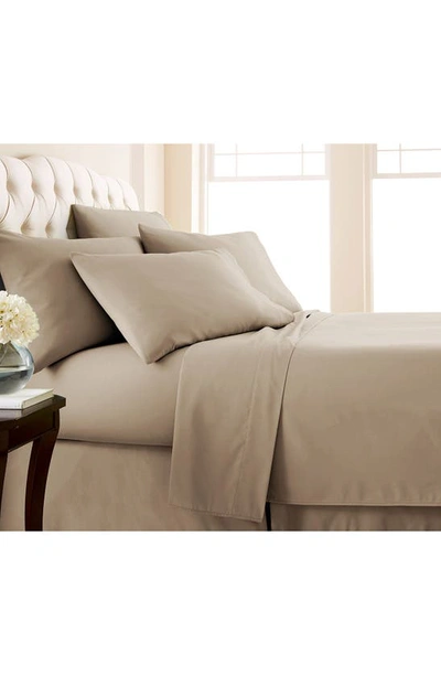 Southshore Fine Linens Vilano Springs Extra Deep Pocket Sheet Set In Taupe