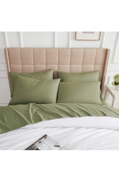 Southshore Fine Linens Vilano Springs Extra Deep Pocket Sheet Set In Sage Green