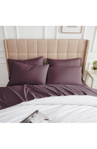 Southshore Fine Linens Vilano Springs Extra Deep Pocket Sheet Set In Purple