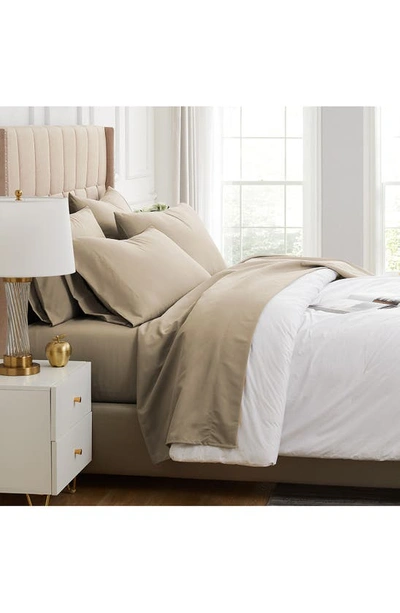 Southshore Fine Linens Vilano Springs Extra Deep Pocket Sheet Set In Taupe
