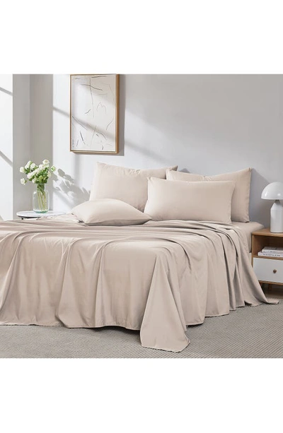 Southshore Fine Linens Vilano Springs Extra Deep Pocket Sheet Set In Bone