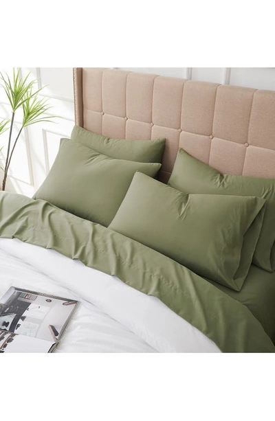 Southshore Fine Linens Vilano Springs Extra Deep Pocket Sheet Set In Sage Green