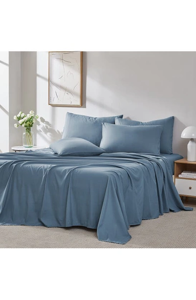 Southshore Fine Linens Vilano Springs Extra Deep Pocket Sheet Set In Coronet Blue