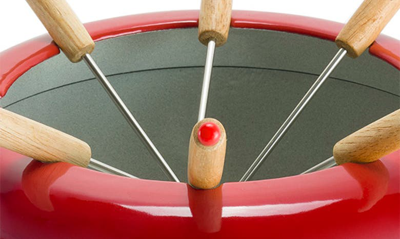 Zwilling Fondue Set In Red