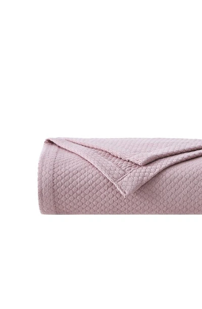 Southshore Fine Linens Milton Cotton Luxury Blanket In Pink