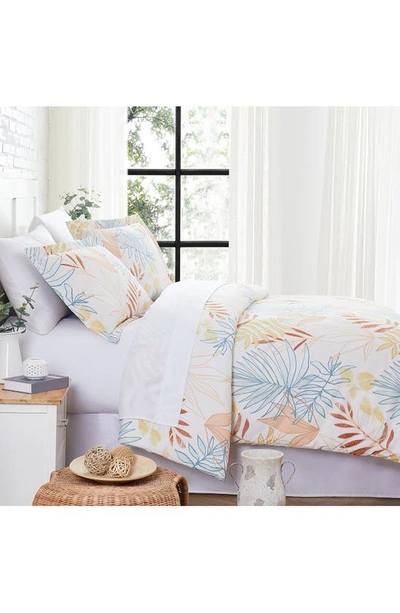 Southshore Fine Linens Tropic Leaf Oversized Comforter Set In Tropic Leaf