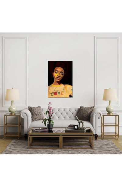 Icanvas Hannah Ii By Dai Chris Art Canvas Wall Art In Black