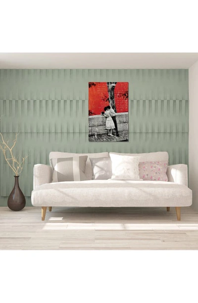 Icanvas To Be Alone With You Canvas Art By Db Waterman Canvas Artwork, 18"x12" In Red